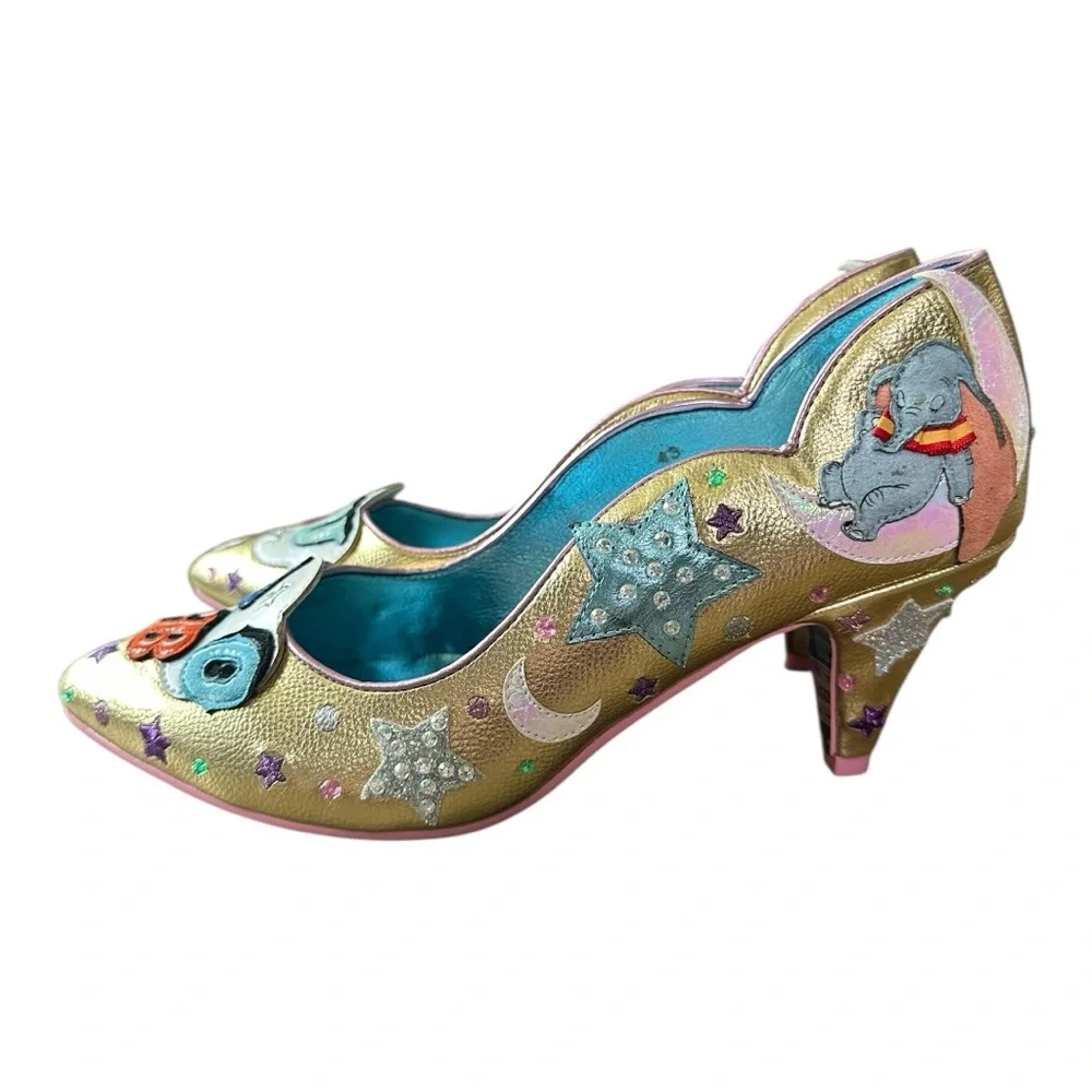Rare Irregular Choice Dumbo Golden Slumber Collectors Heels - Picture 4 of 7
